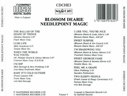 Blossom Dearie : Needlepoint Magic (Volume V) (CD, Album)