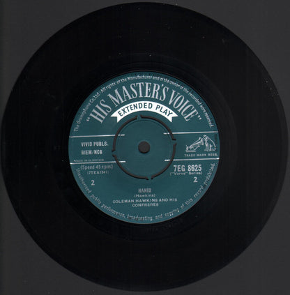 Coleman Hawkins : And His Confréres (7", EP, Mono)
