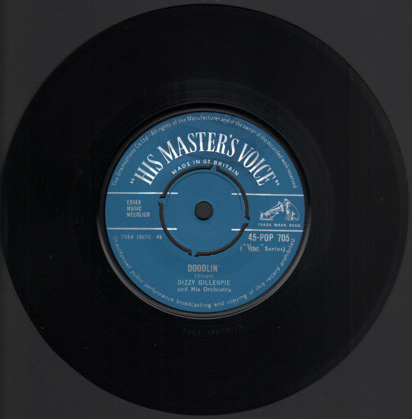 Dizzy Gillespie And His Orchestra : Doodlin' (7")