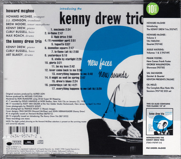 Howard McGhee / The Kenny Drew Trio : Howard McGhee - Introducing The Kenny Drew Trio (CD, Comp, Mono, Ltd)