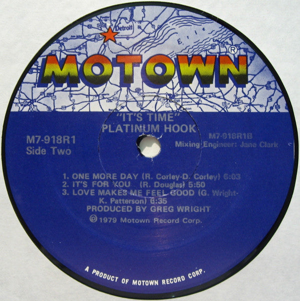 Platinum Hook : It's Time (LP, Album)
