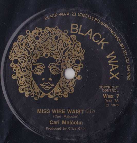Carl Malcolm : Miss Wire Waist (7")