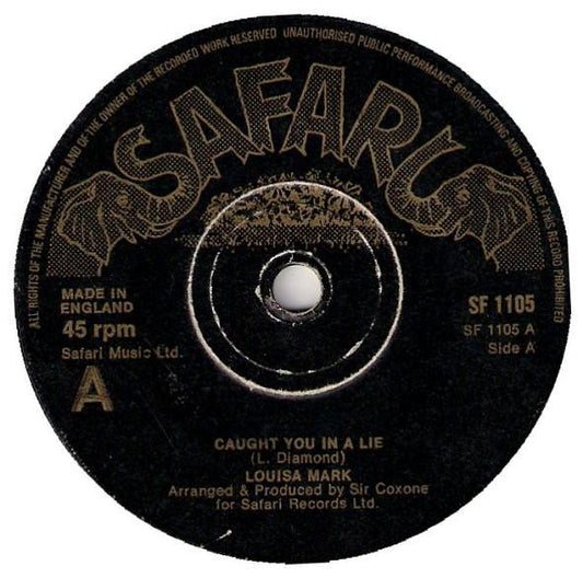 Louisa Mark : Caught You In A Lie (7")