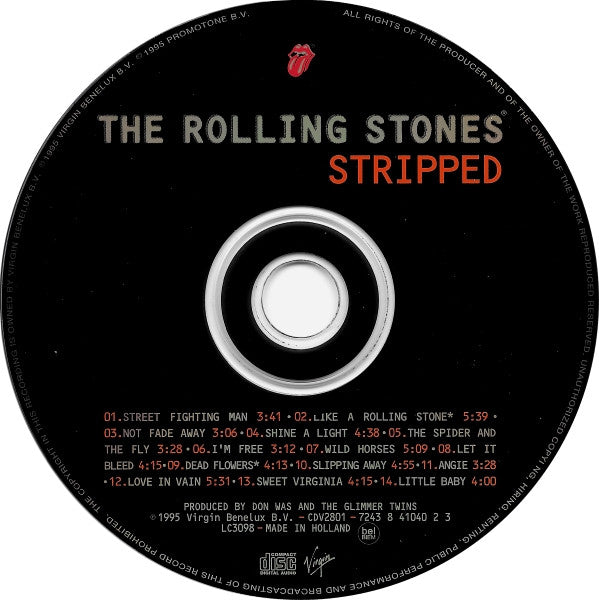 The Rolling Stones : Stripped (CD, Album, Enh)