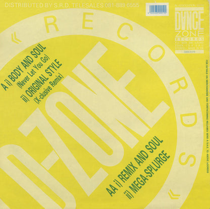 Toxic : Body And Soul (Never Let You Go) (12", EP)