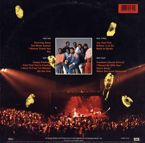 Maze Featuring Frankie Beverly : Live In Los Angeles (2xLP, Album)