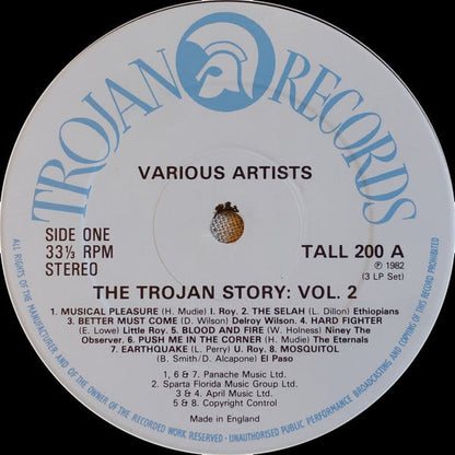 Various : The Trojan Story (3xLP, Album, Comp, Ltd, Blu + Box)