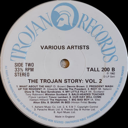 Various : The Trojan Story (3xLP, Album, Comp, Ltd, Blu + Box)