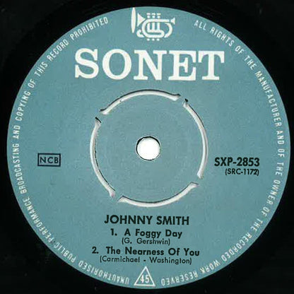 Johnny Smith Trio : Easy Listening (7", EP)
