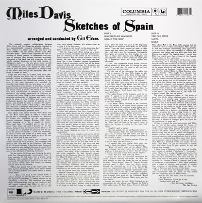 Miles Davis : Sketches Of Spain (LP, Album, RE, 180)