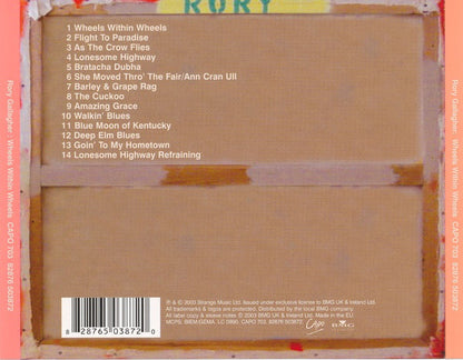 Rory Gallagher : Wheels Within Wheels (CD, Album)