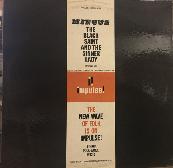 Charles Mingus : The Black Saint And The Sinner Lady (LP, Album, RP, Gat)