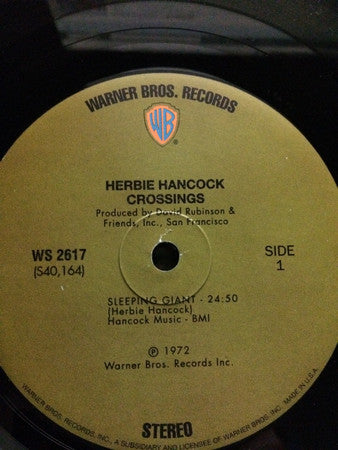 Herbie Hancock : Crossings (LP, Album, Ind)