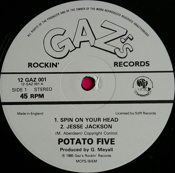 Potato 5 Featuring Floyd Lloyd : Ska Explosion (12")