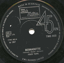 Four Tops : Bernadette   (7", Single)