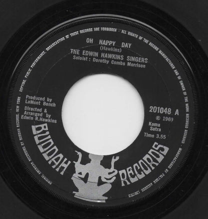 The Edwin Hawkins Singers* : Oh Happy Day (7", Single, Lar)