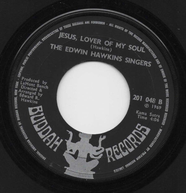 The Edwin Hawkins Singers* : Oh Happy Day (7", Single, Lar)