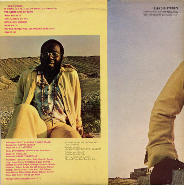 Curtis Mayfield : Curtis (LP, Album, Gat)