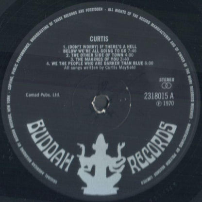 Curtis Mayfield : Curtis (LP, Album, Gat)