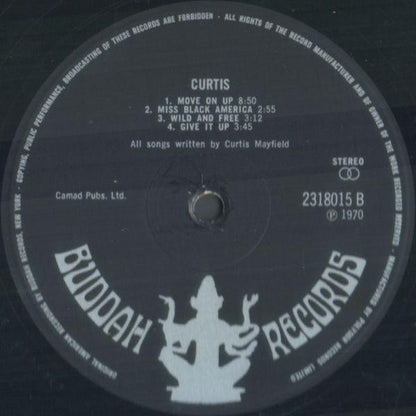 Curtis Mayfield : Curtis (LP, Album, Gat)