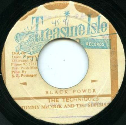 The Techniques With Tommy McCook & The Supersonics : It's You I Love (7", Single)