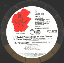 The 3 Knights / Standing Ovation : Burial Proceedings In The Coarse Of Three Knights / Onslaught (12")