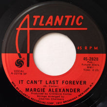 Margie Alexander : Can I Be Your Main Thing / It Can't Last Forever (7", Single, SP )
