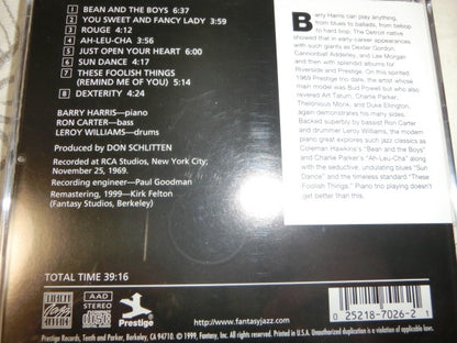 Barry Harris Trio : Magnificent! (CD, Album, RE, RM)