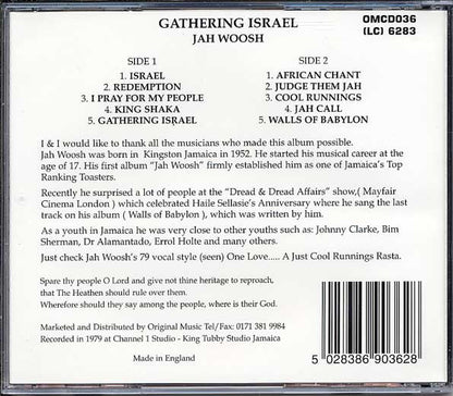 Jah Woosh : Gathering Israel (CD, Album)