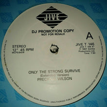 Precious Wilson : Only The Strong Survive (12", Promo)