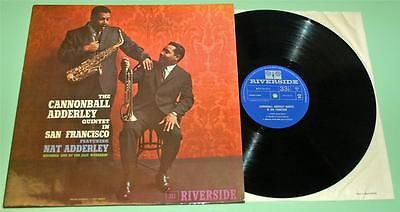 The Cannonball Adderley Quintet Featuring Nat Adderley : In San Francisco (LP, Album, Mono, RE, Blu)