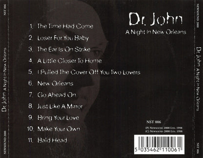 Dr. John : A Night In New Orleans (CD, Album, Comp)
