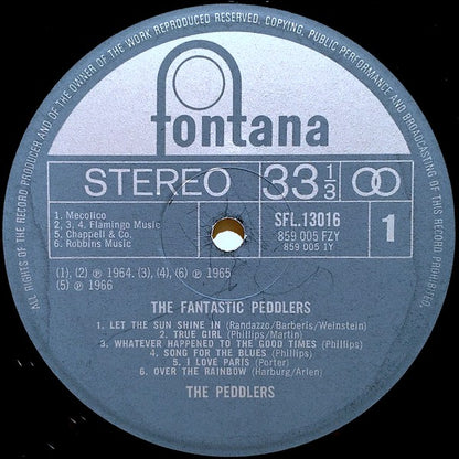The Peddlers : The Fantastic Peddlers (LP, Comp, Fli)
