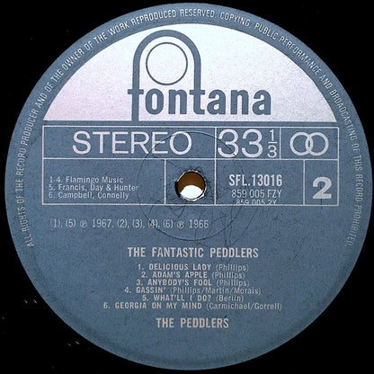 The Peddlers : The Fantastic Peddlers (LP, Comp, Fli)