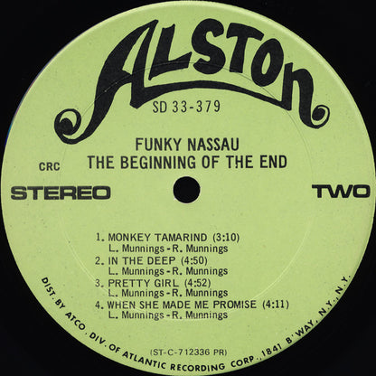 The Beginning Of The End : Funky Nassau (LP, Album, Club)