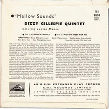 Dizzy Gillespie Quintet  Featuring Junior Mance : Mellow Sounds (7", EP, Mono)