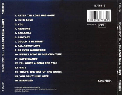 Earth, Wind & Fire : The Love Songs (CD, Comp, RE)