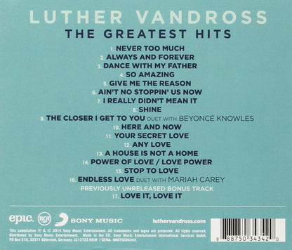 Luther Vandross : The Greatest Hits (CD, Comp)