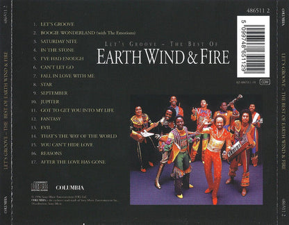 Earth, Wind & Fire : Let's Groove - The Best Of Earth Wind & Fire (CD, Comp, RP)
