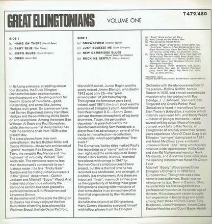 Various : Great Ellingtonians Vol. 1 & Vol. 2 (2xLP, Comp)