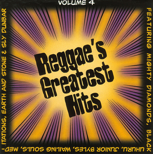 Various : Reggae's Greatest Hits Volume 4 (CD, Comp)