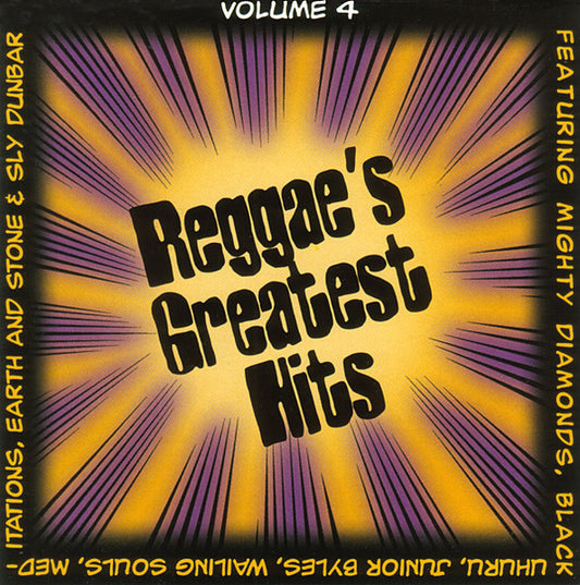 Various : Reggae's Greatest Hits Volume 4 (CD, Comp)