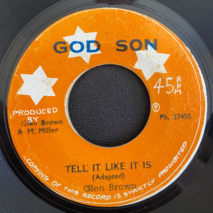 Glen Brown : Tell It Like It Is (7")