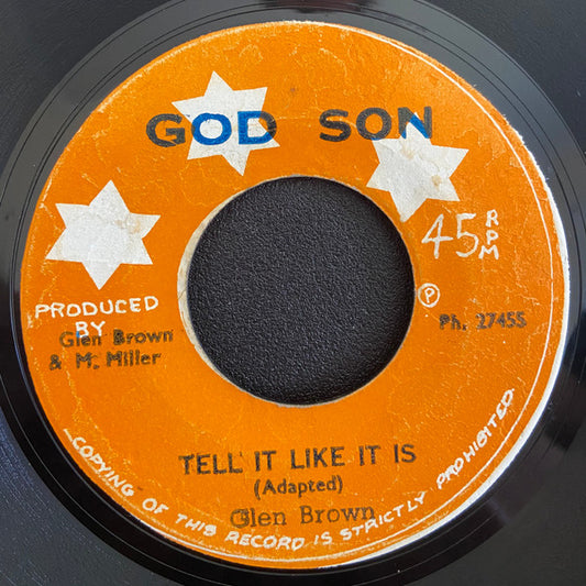Glen Brown : Tell It Like It Is (7")