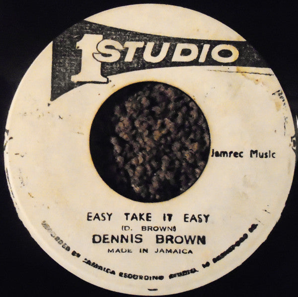 Dennis Brown : Easy Take It Easy (7")