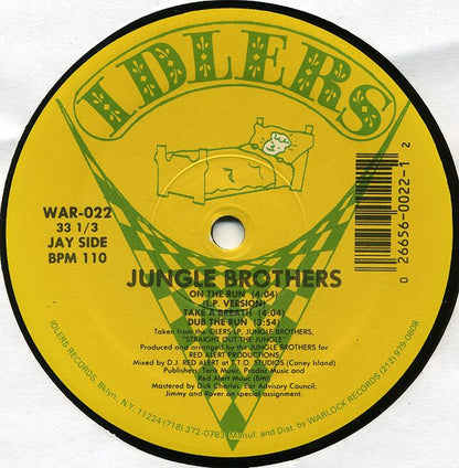 Jungle Brothers : On The Run (12")