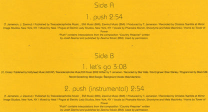 Pharoahe Monch : Push / Let's Go (12")