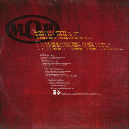 M.O.P. : Handle Ur Bizness (12", Promo)