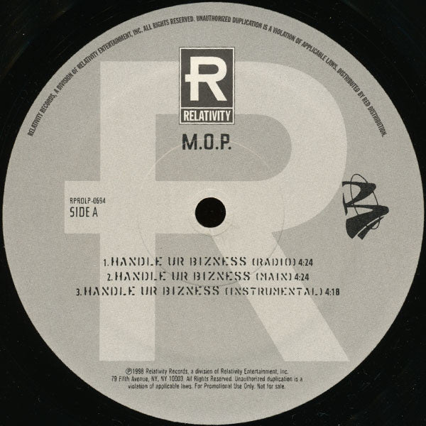 M.O.P. : Handle Ur Bizness (12", Promo)