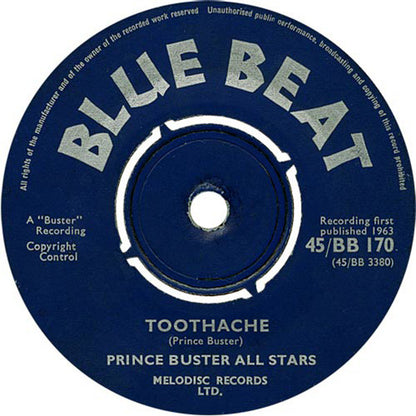 Prince Buster / Prince Buster All Stars* : Madness / Toothache (7", Single)